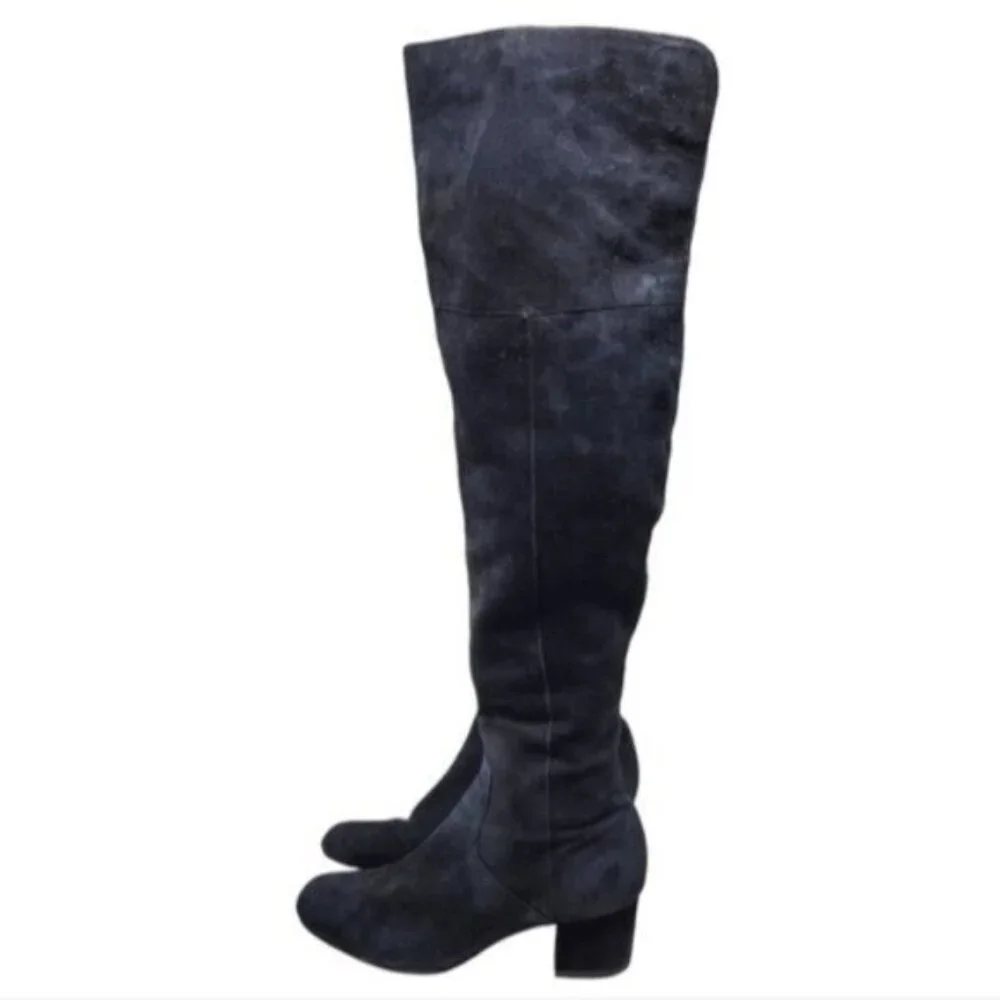 Sam Edelman | Over The knee High Suede Leather Boots Black